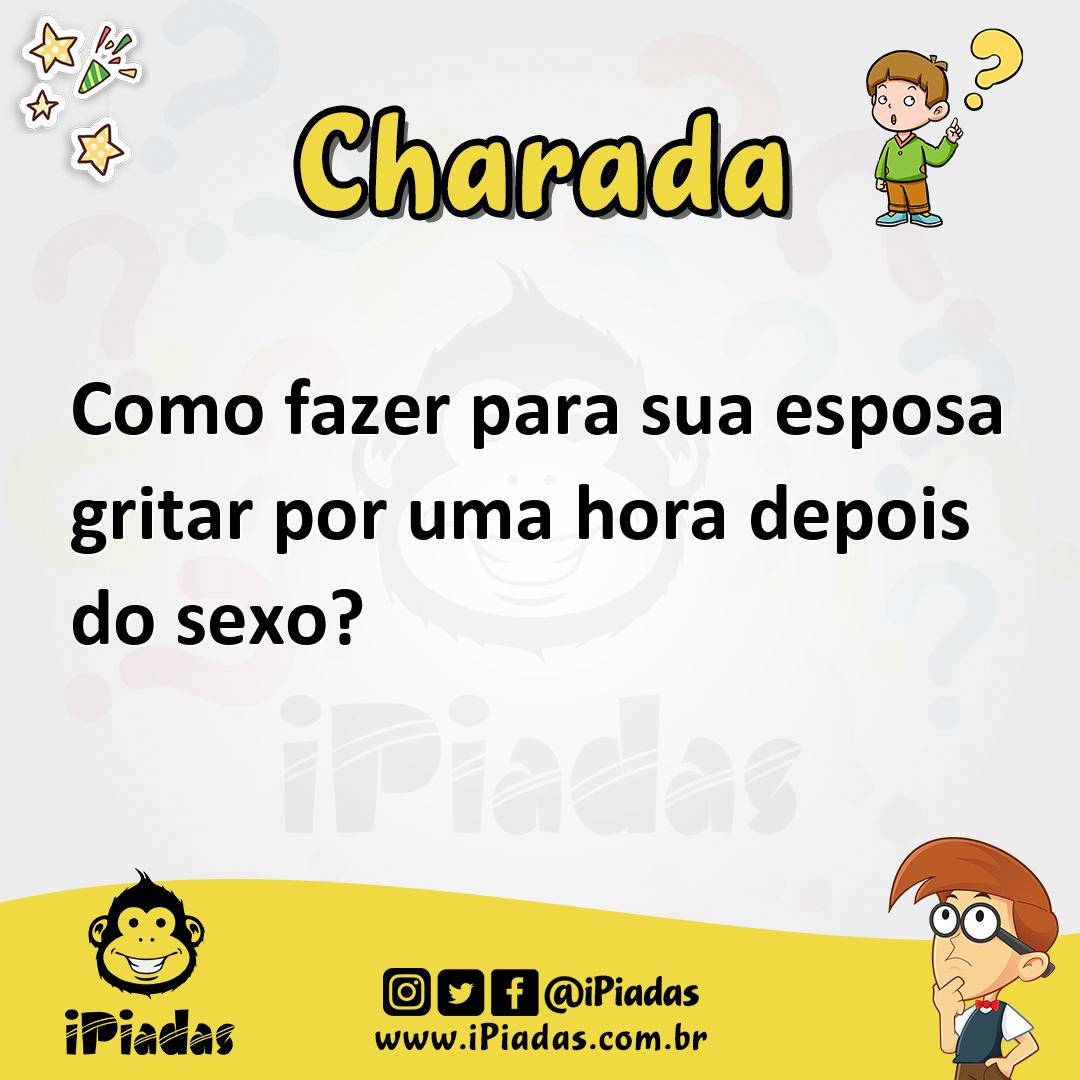 Ilustração de Como fazer para sua esposa gritar por uma hora depois do sexo? no iPiadas