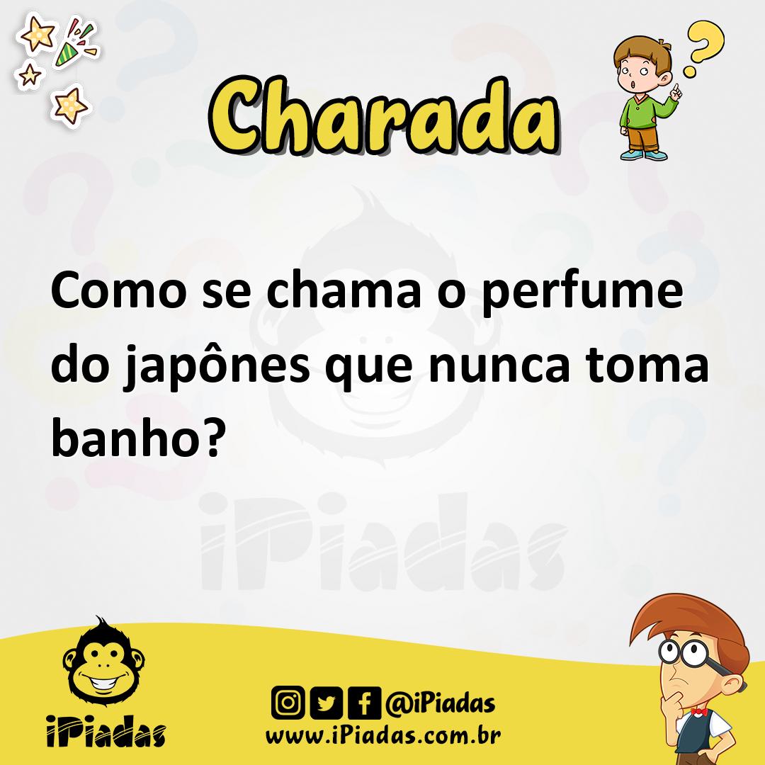 Ilustração de Como se chama o perfume do japônes que nunca toma banho? no iPiadas