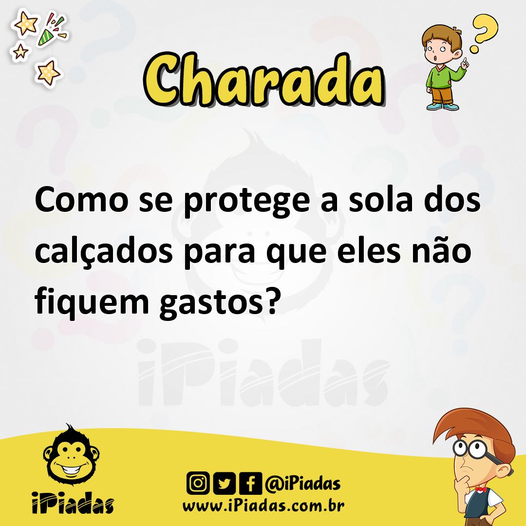 Ilustração de Como se protege a sola dos calçados para que eles não fiquem gastos? no iPiadas