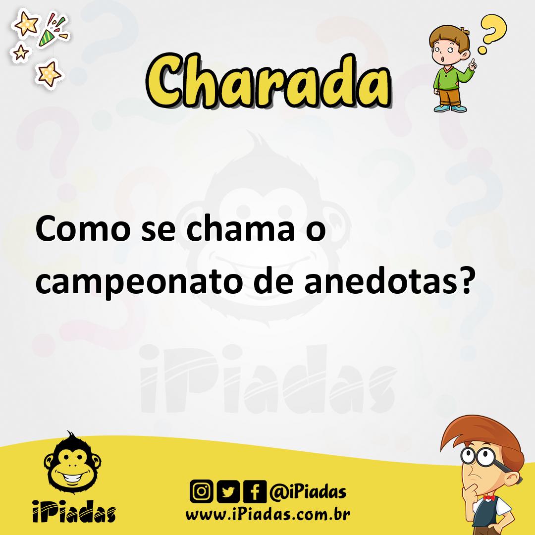 Ilustração de Como se chama o campeonato de anedotas? no iPiadas