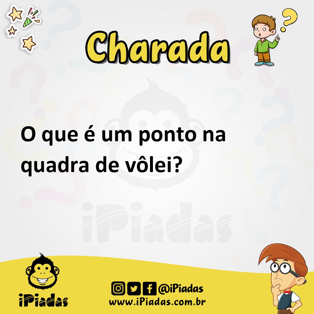 O que é um ponto na quadra de vôlei?
