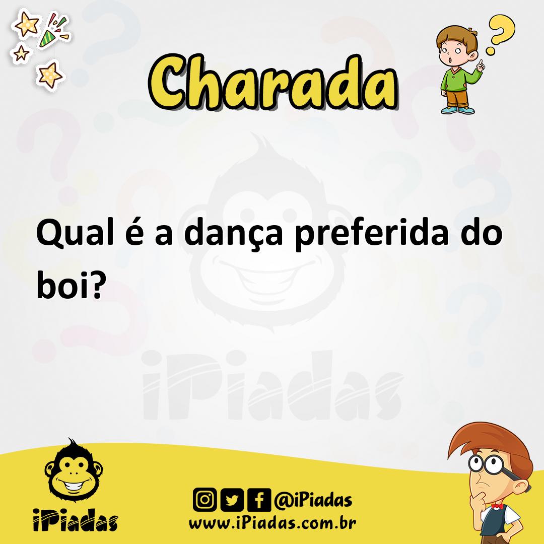Ilustração de Qual é a dança preferida do boi? no iPiadas