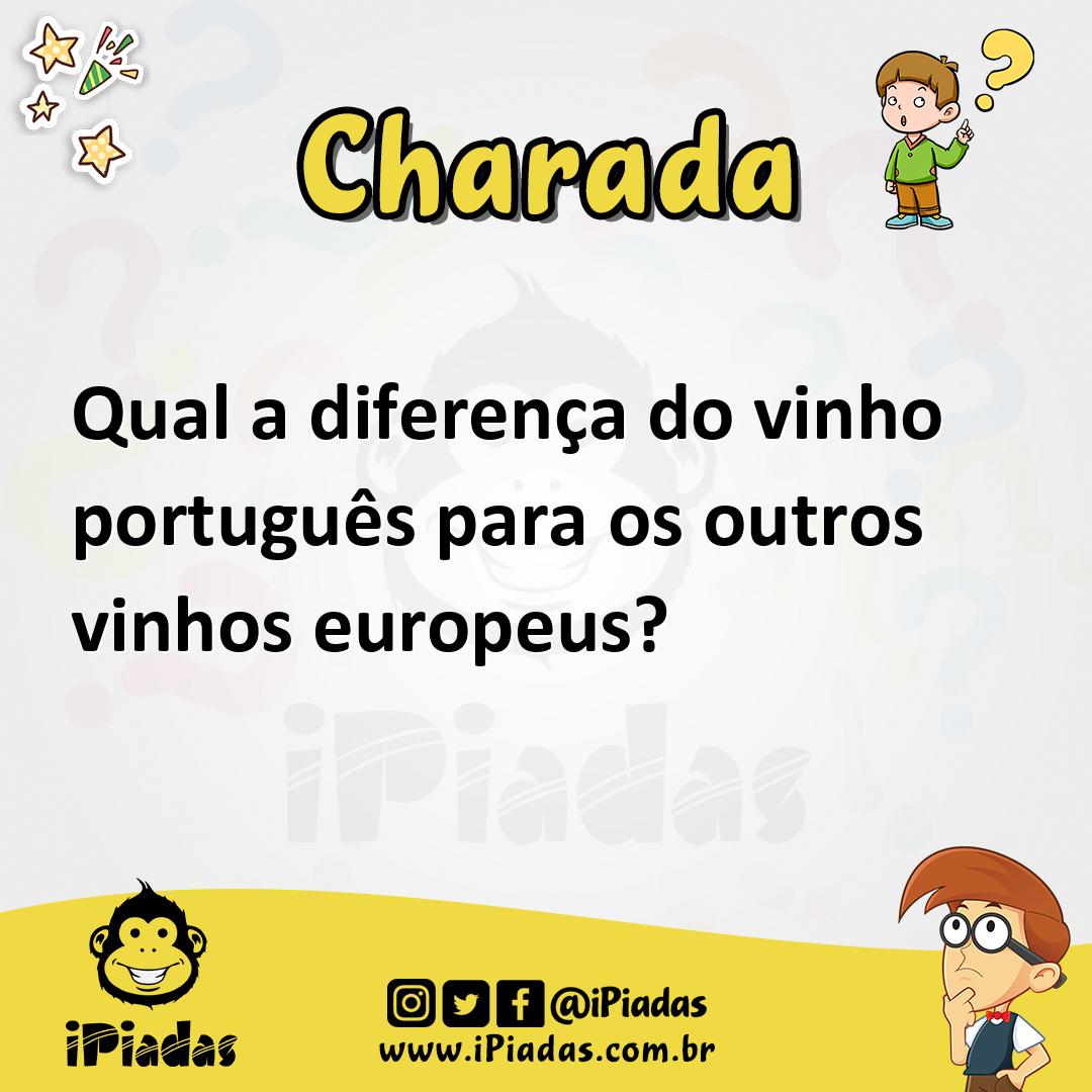 Ilustração de Qual a diferença do vinho português para os outros vinhos europeus? no iPiadas