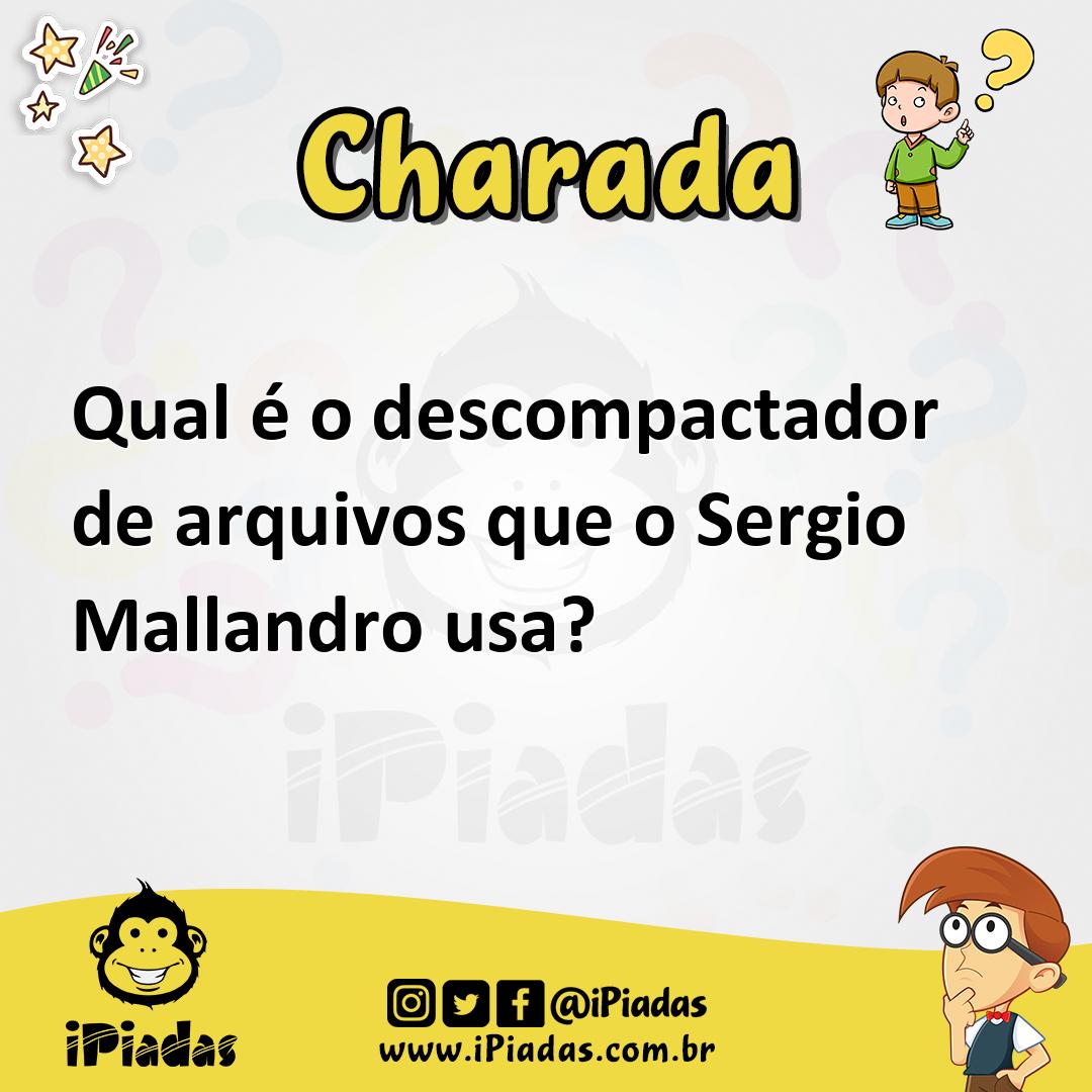 Ilustração de Qual é o descompactador de arquivos que o Sergio Mallandro usa? no iPiadas