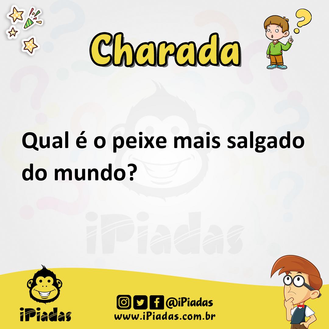 Ilustração de Qual é o peixe mais salgado do mundo? no iPiadas
