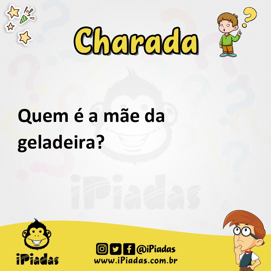 Ilustração de Quem é a mãe da geladeira? no iPiadas