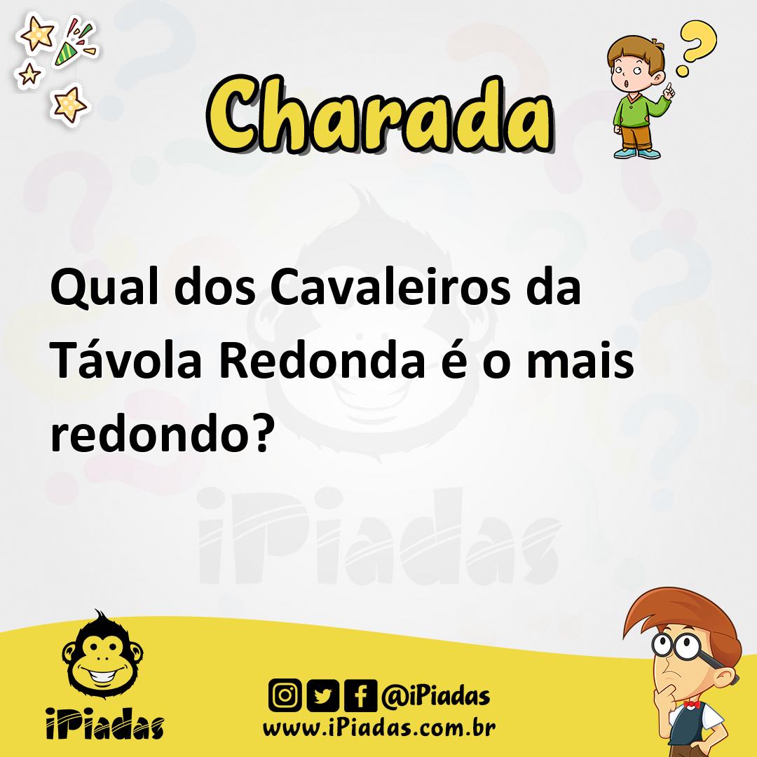 Qual dos Cavaleiros da Távola Redonda é o mais redondo?