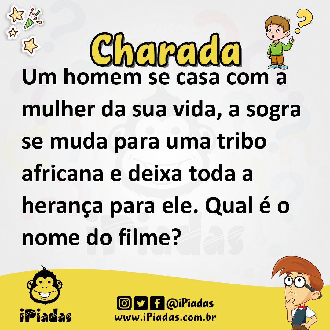 Ilustração de Um homem se casa com a mulher da sua vida, a sogra se muda para uma tribo africana e deixa toda a herança para ele. Qual é o nome do filme? no iPiadas