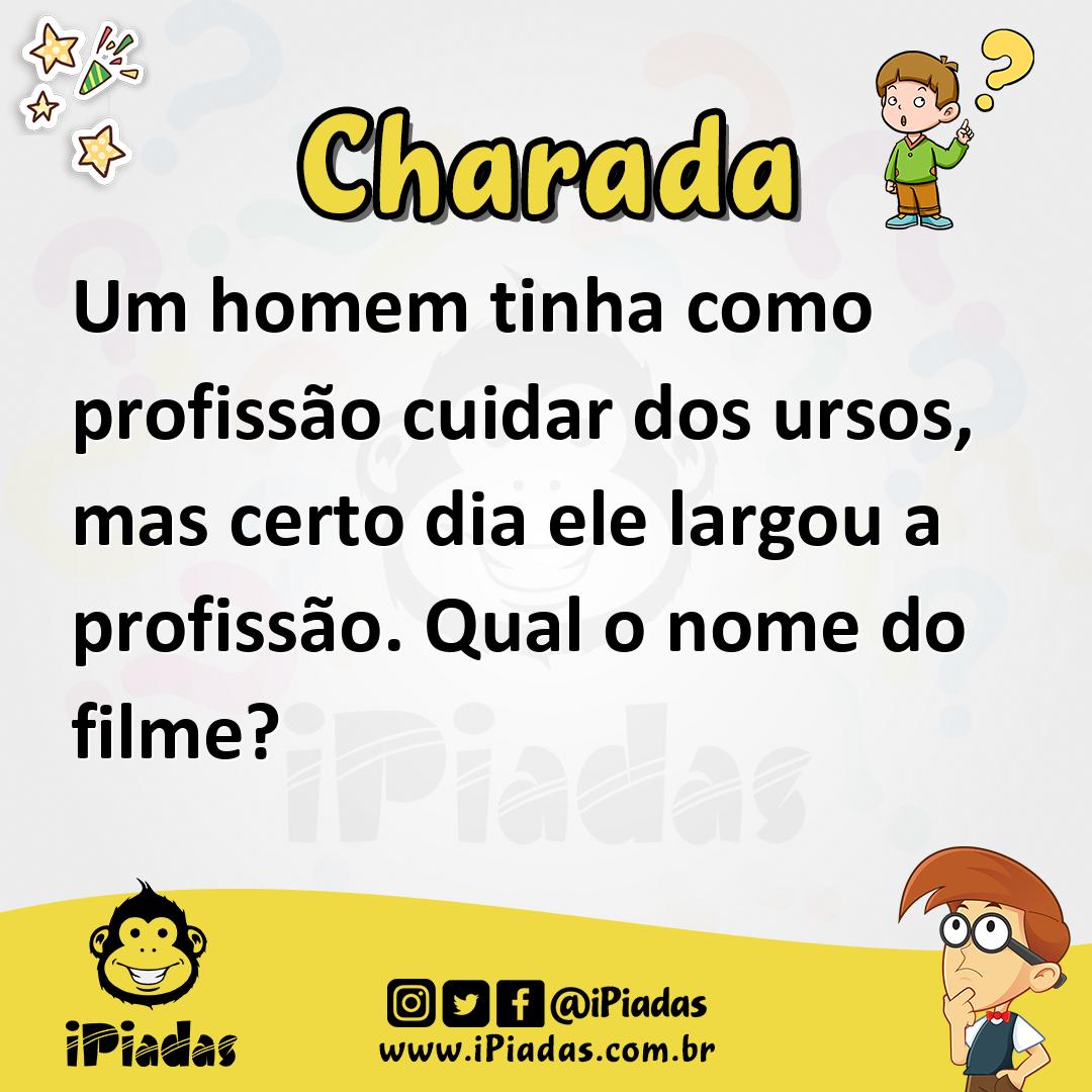 Um homem tinha como profissão cuidar dos ursos, mas certo dia ele