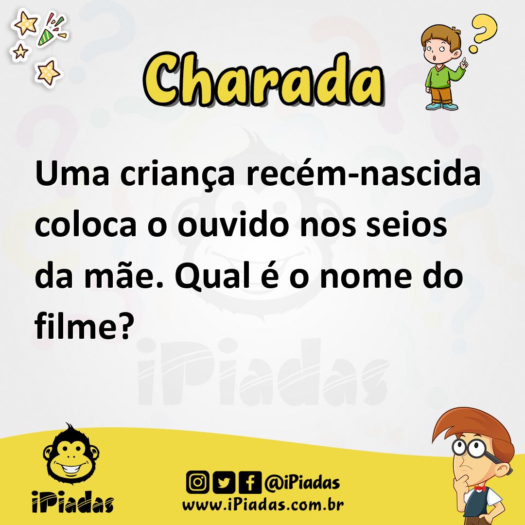 Ilustração de Uma criança recém-nascida coloca o ouvido nos seios da mãe. Qual é o nome do filme? no iPiadas