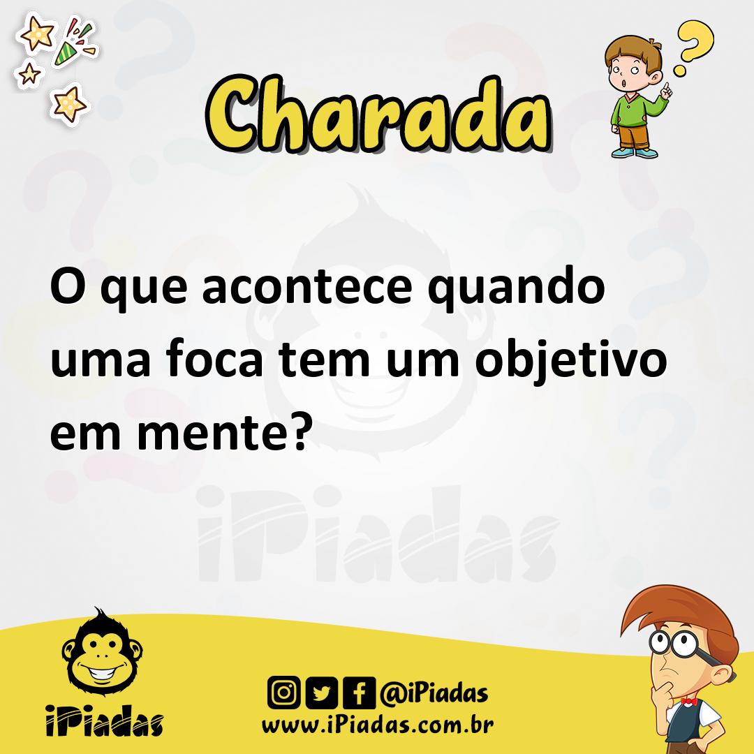 Ilustração de O que acontece quando uma foca tem um objetivo em mente? no iPiadas