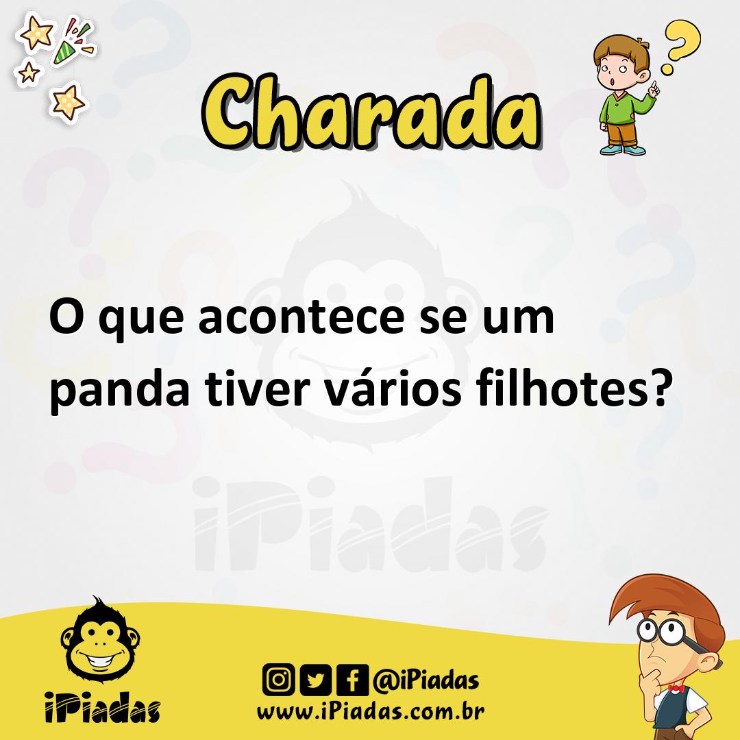 Ilustração de O que acontece se um panda tiver vários filhotes? no iPiadas