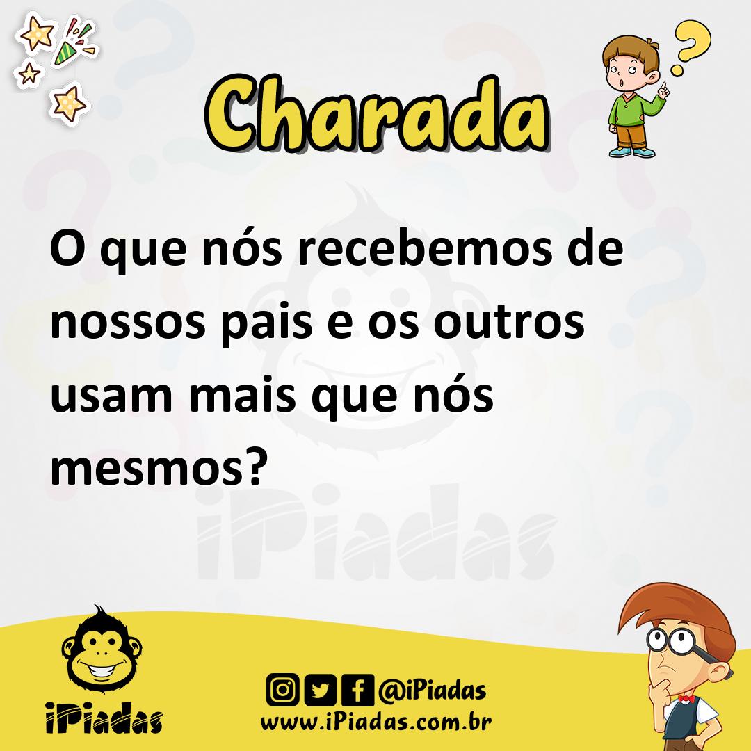 Ilustração de O que nós recebemos de nossos pais e os outros usam mais que nós mesmos? no iPiadas