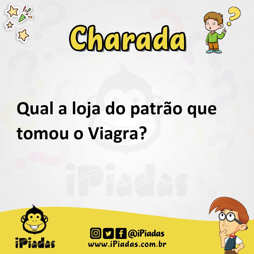 Ilustração de Qual a loja do patrão que tomou o Viagra? no iPiadas