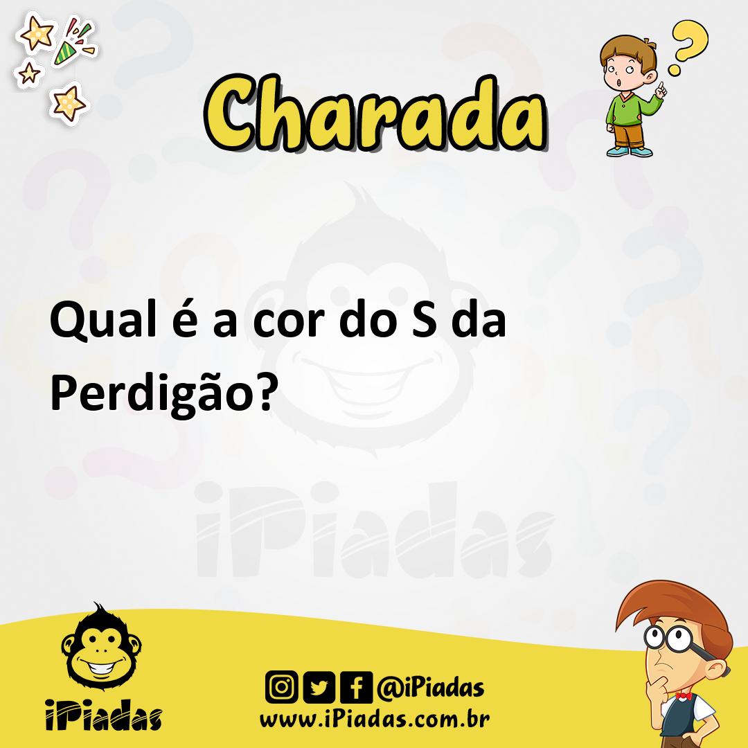 Qual é a cor do S da Perdigão?