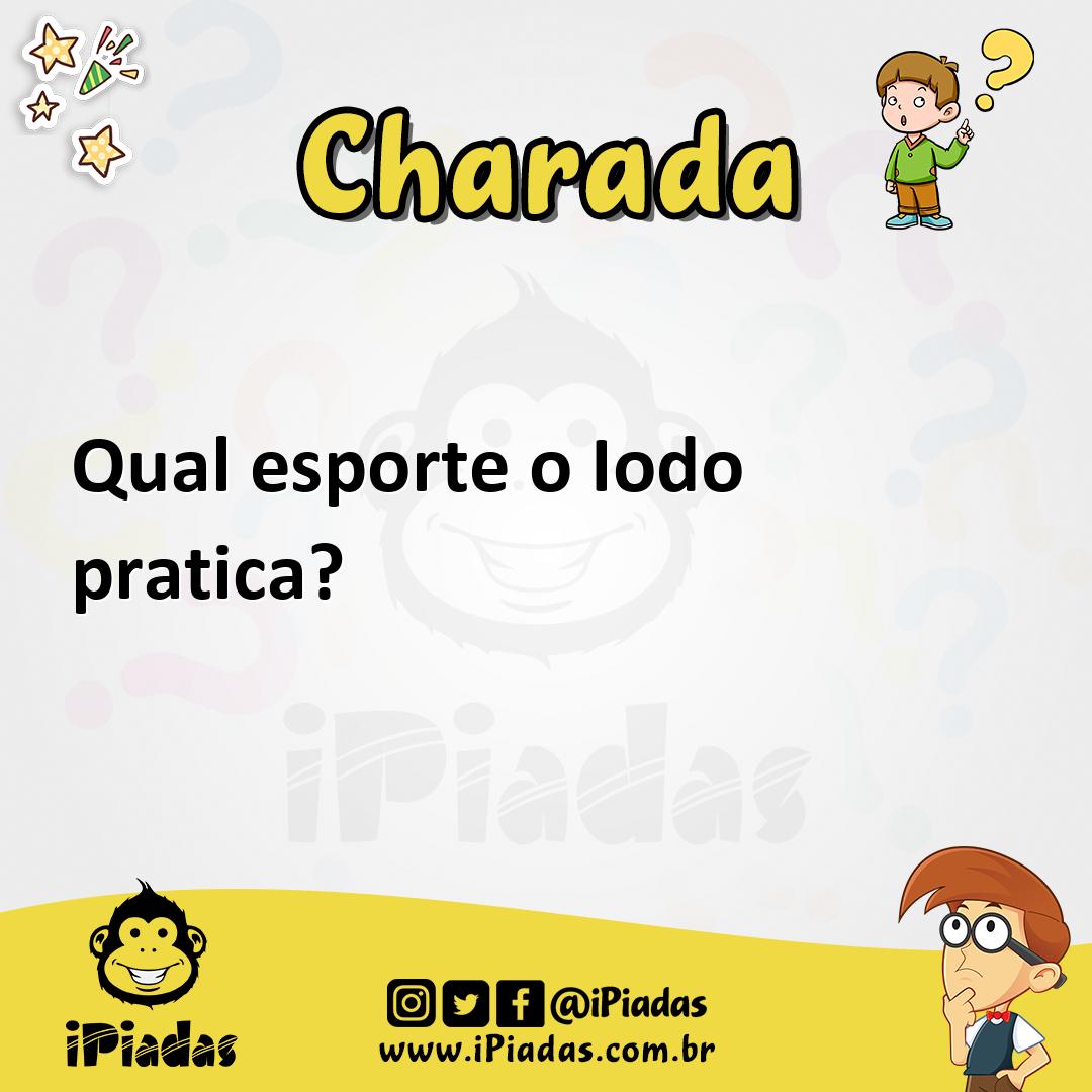 Ilustração de Qual esporte o Iodo pratica? no iPiadas