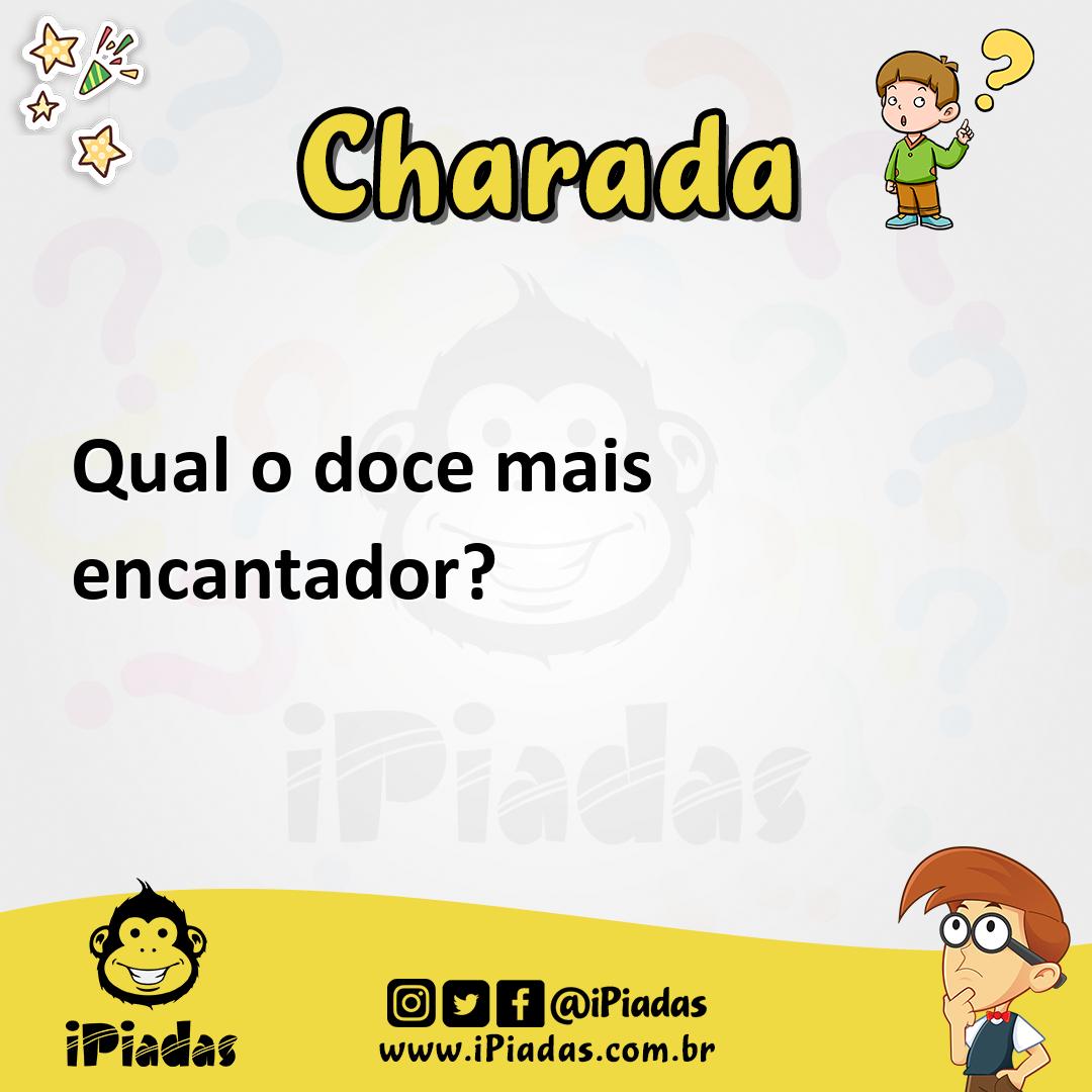 Ilustração de Qual o doce mais encantador? no iPiadas