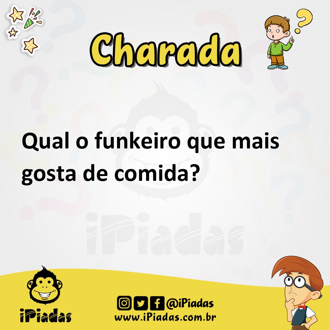Ilustração de Qual o funkeiro que mais gosta de comida? no iPiadas