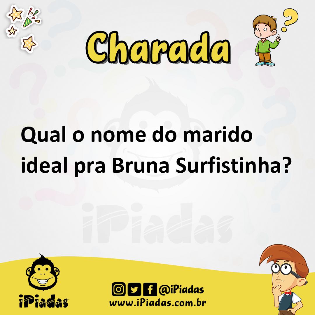 Ilustração de Qual o nome do marido ideal pra Bruna Surfistinha? no iPiadas
