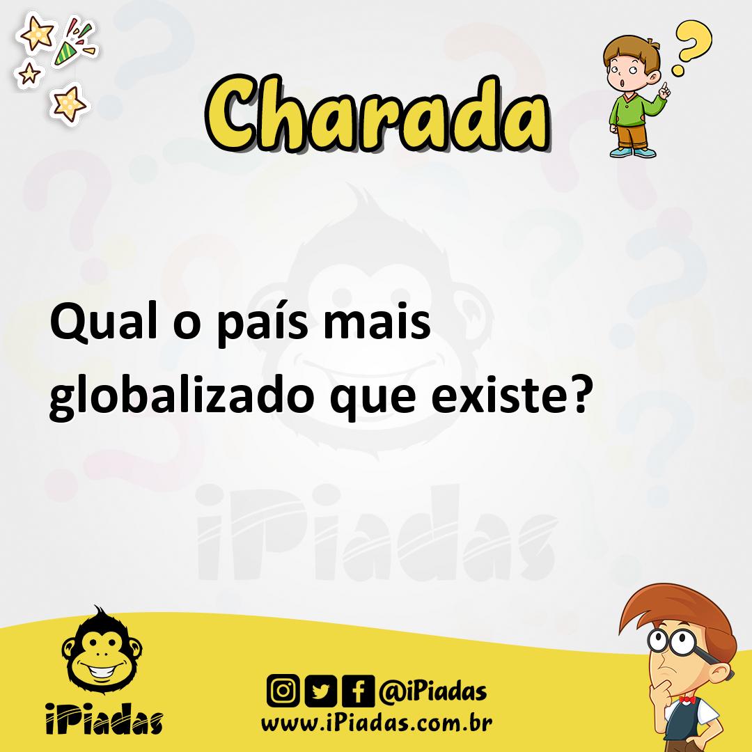 Ilustração de Qual o país mais globalizado que existe? no iPiadas