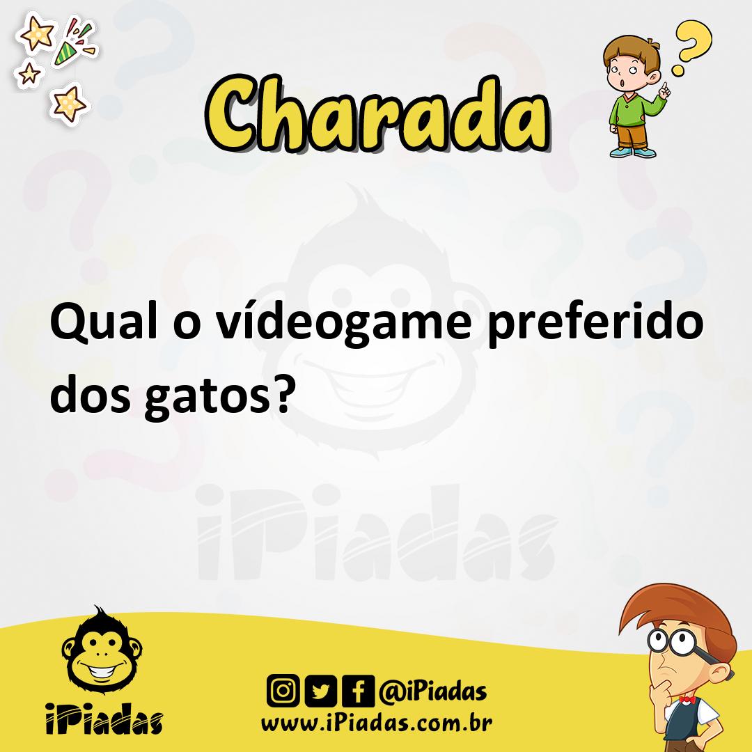 Ilustração de Qual o vídeogame preferido dos gatos? no iPiadas