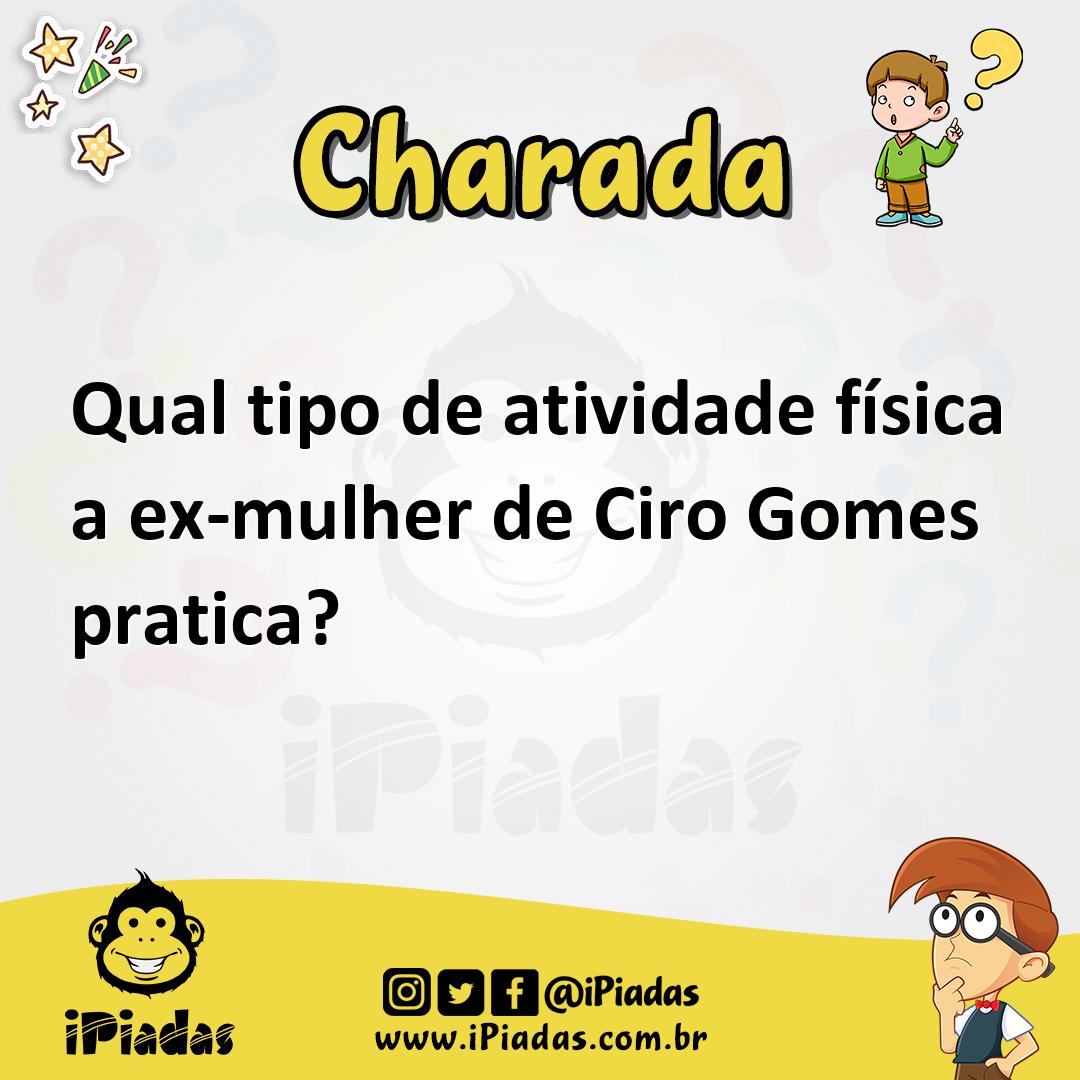 Ilustração de Qual tipo de atividade física a ex-mulher de Ciro Gomes pratica? no iPiadas