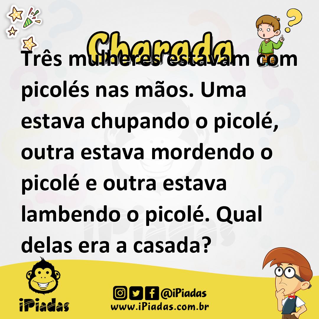 Charadas de O que é o que é? Piadas Engraçadas