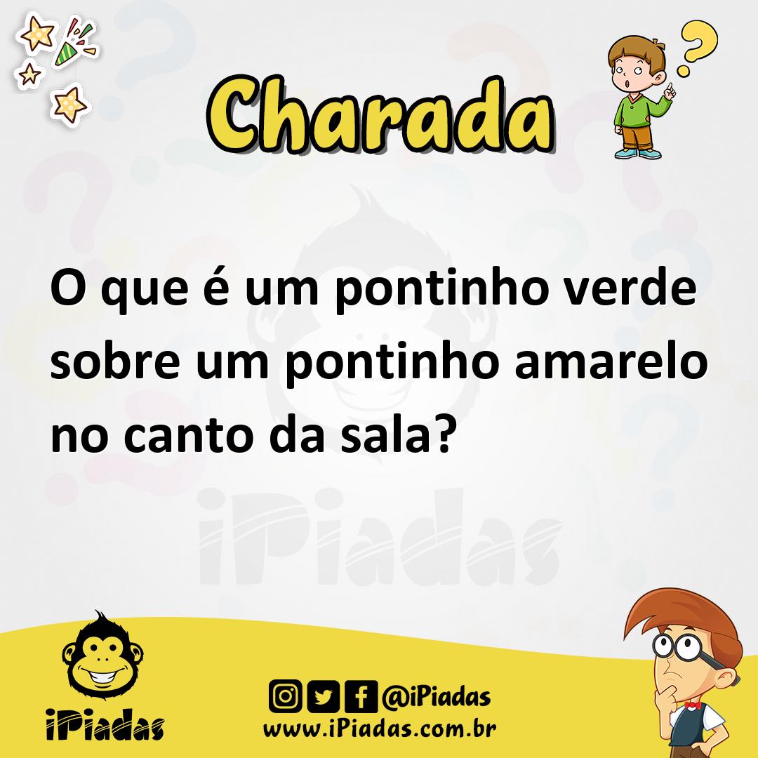 Charadas de Pontinhos Piadas Engraçadas