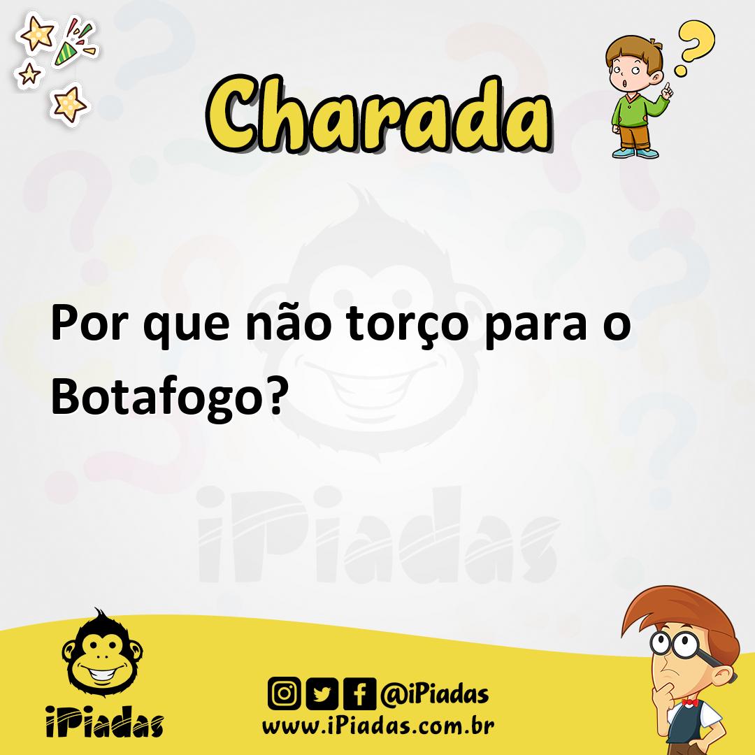 Ilustração de Por que não torço para o Botafogo? no iPiadas
