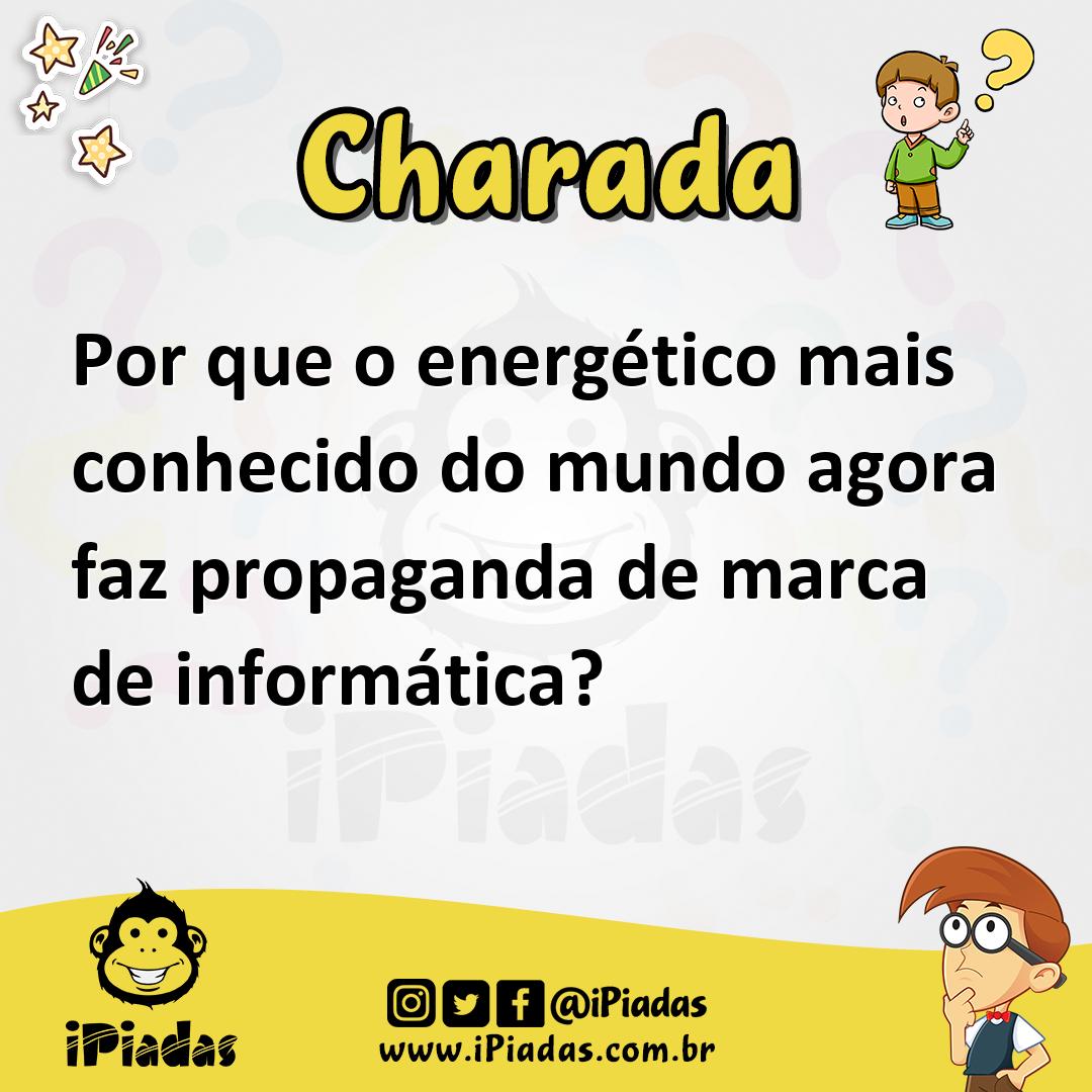 Ilustração de Por que o energético mais conhecido do mundo agora faz propaganda de marca de informática? no iPiadas