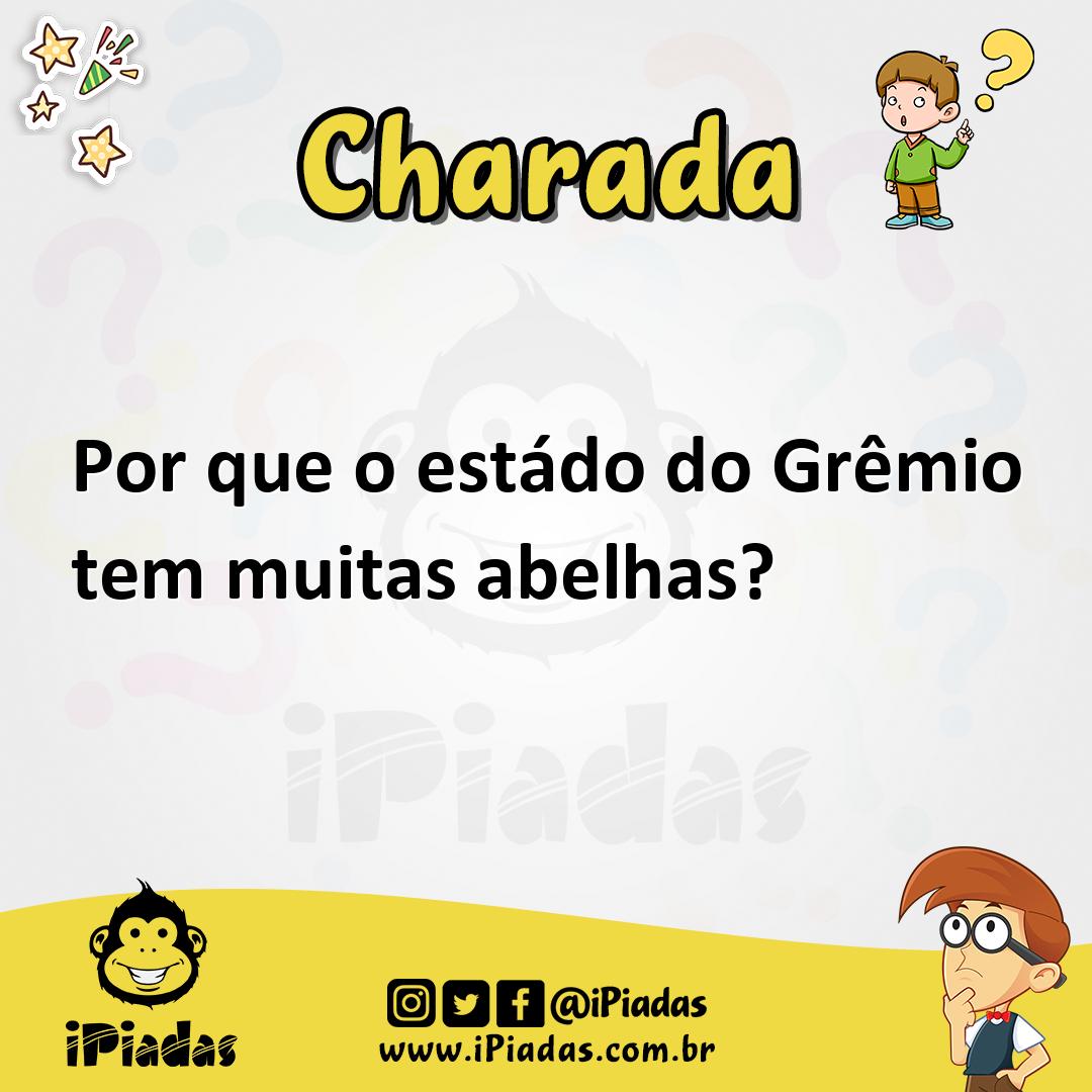 Ilustração de Por que o estádo do Grêmio tem muitas abelhas? no iPiadas