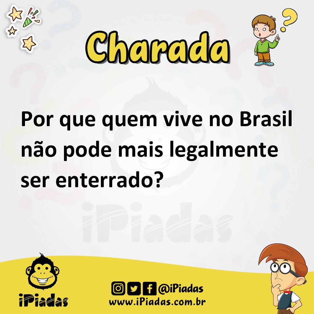 Ilustração de Por que quem vive no Brasil não pode mais legalmente ser enterrado? no iPiadas