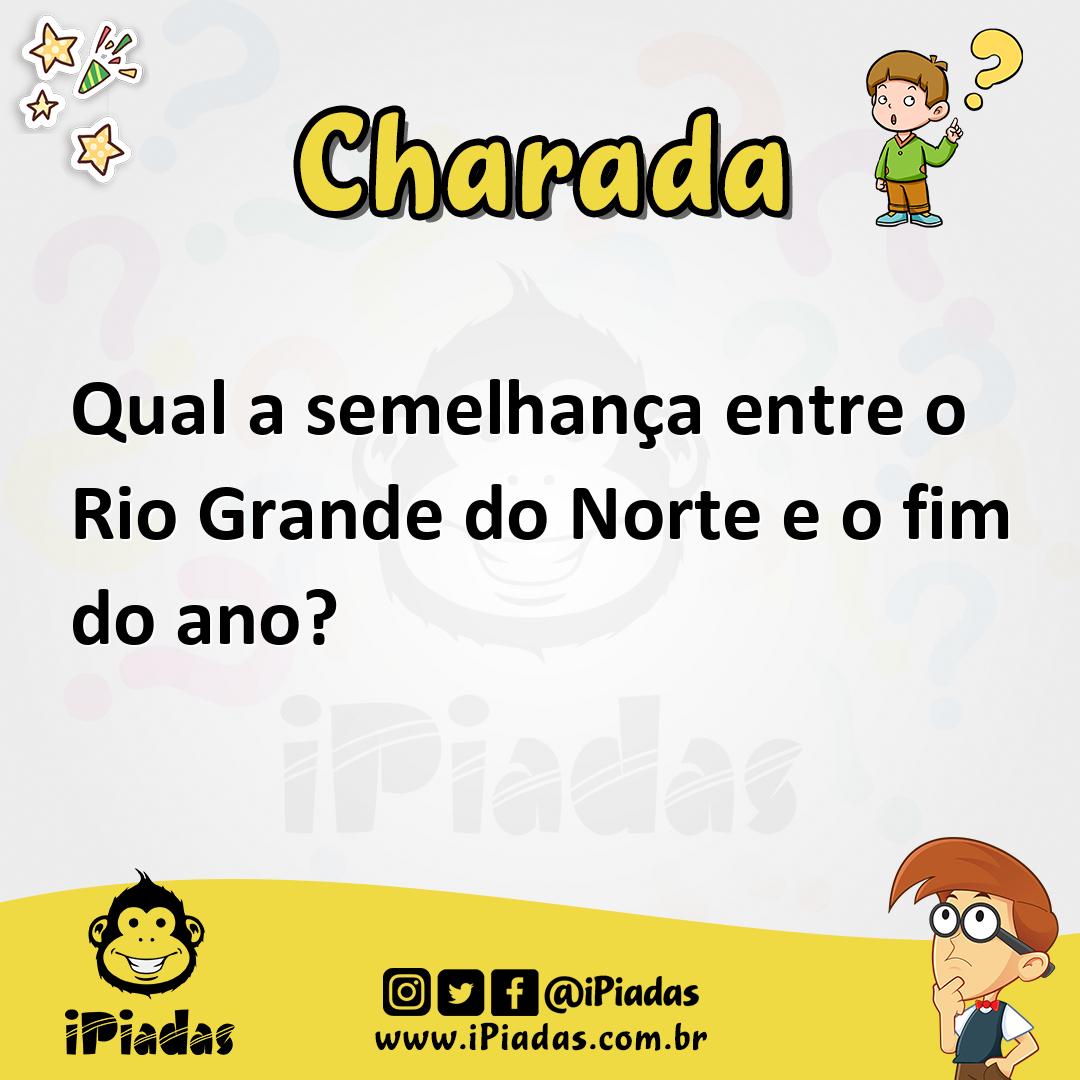 Ilustração de Qual a semelhança entre o Rio Grande do Norte e o fim do ano? no iPiadas