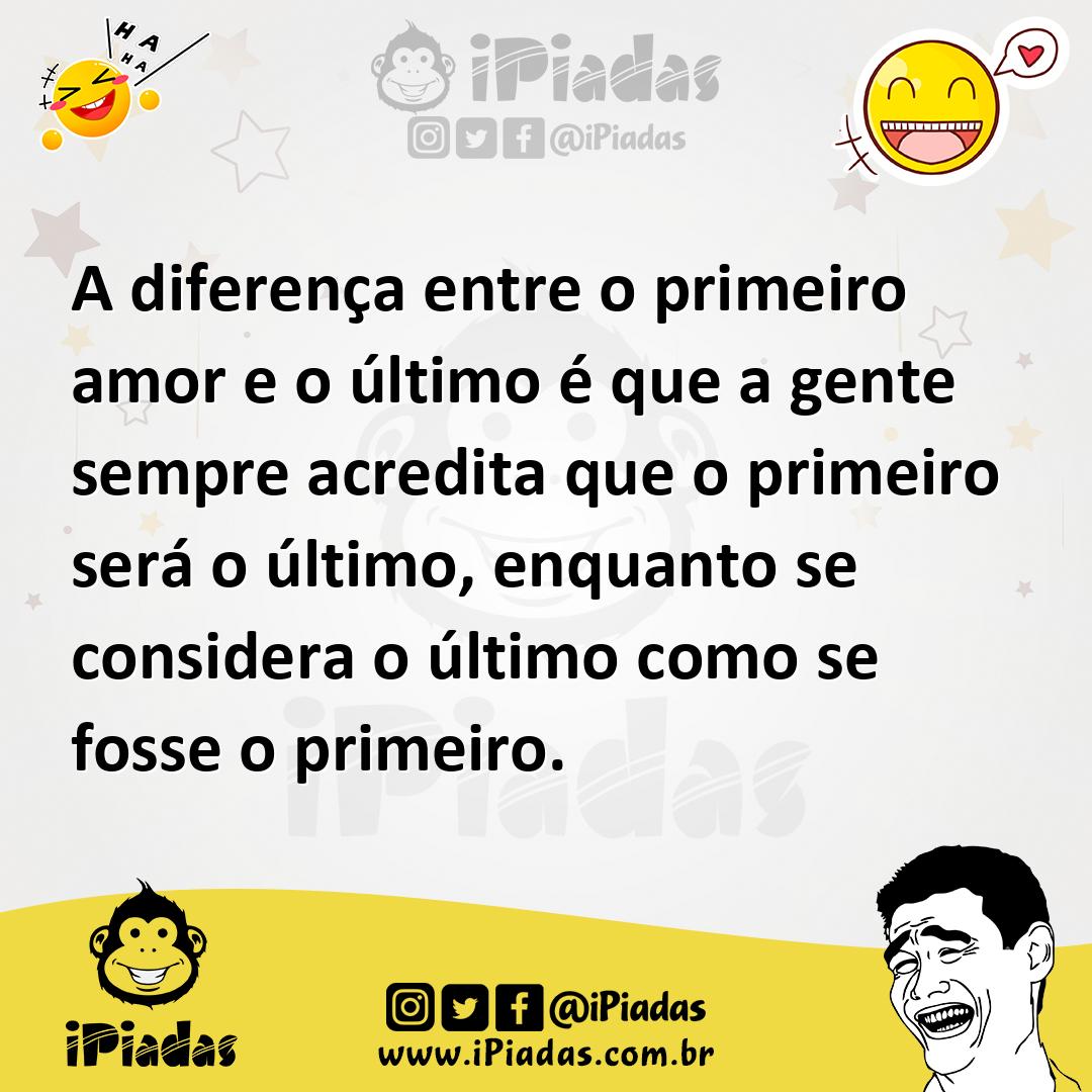 Ilustração de A diferença entre o primeiro amor e o último é que a gente sempre acre... no iPiadas