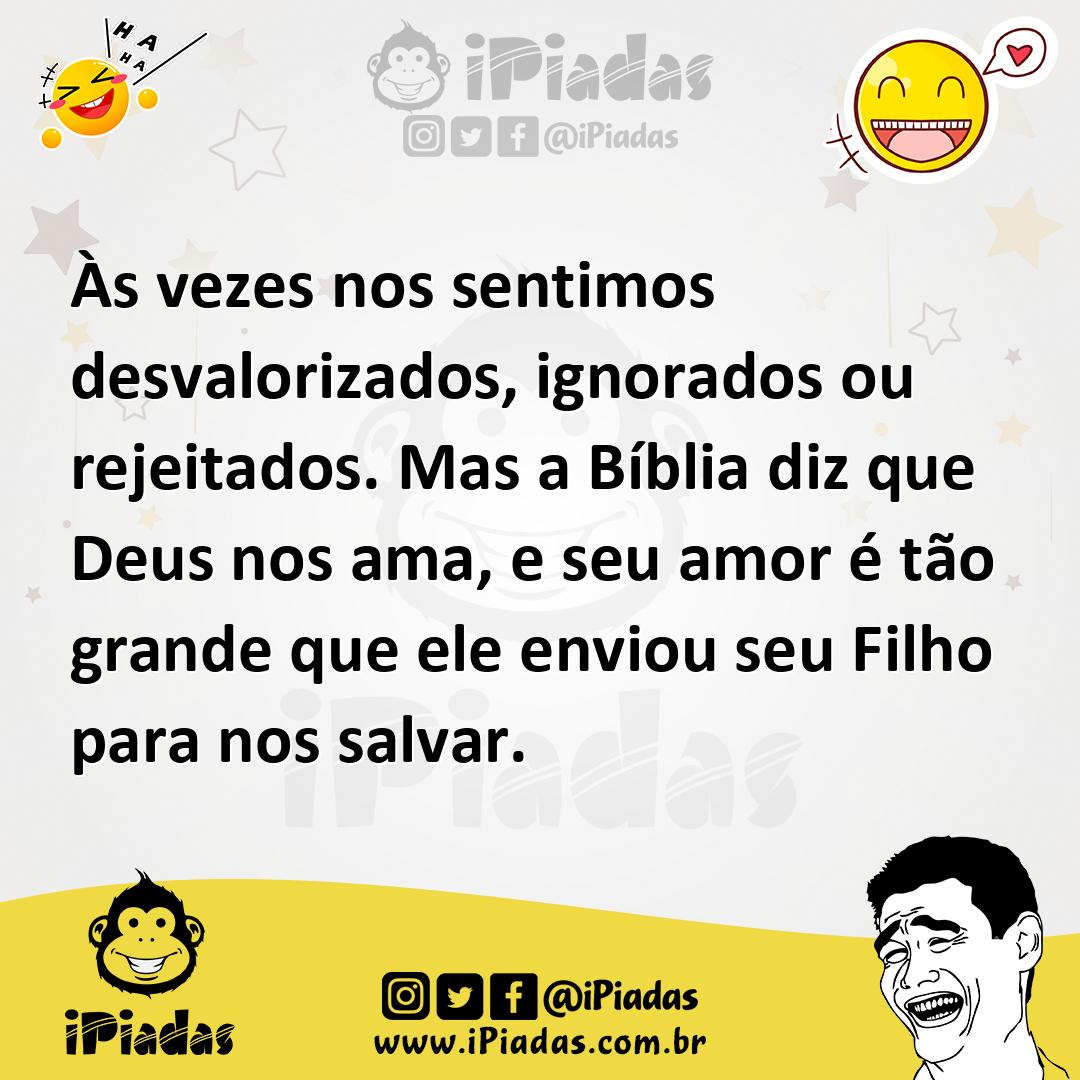 Ilustração de Às vezes nos sentimos desvalorizados, ignorados ou rejeitados. Mas a B... no iPiadas