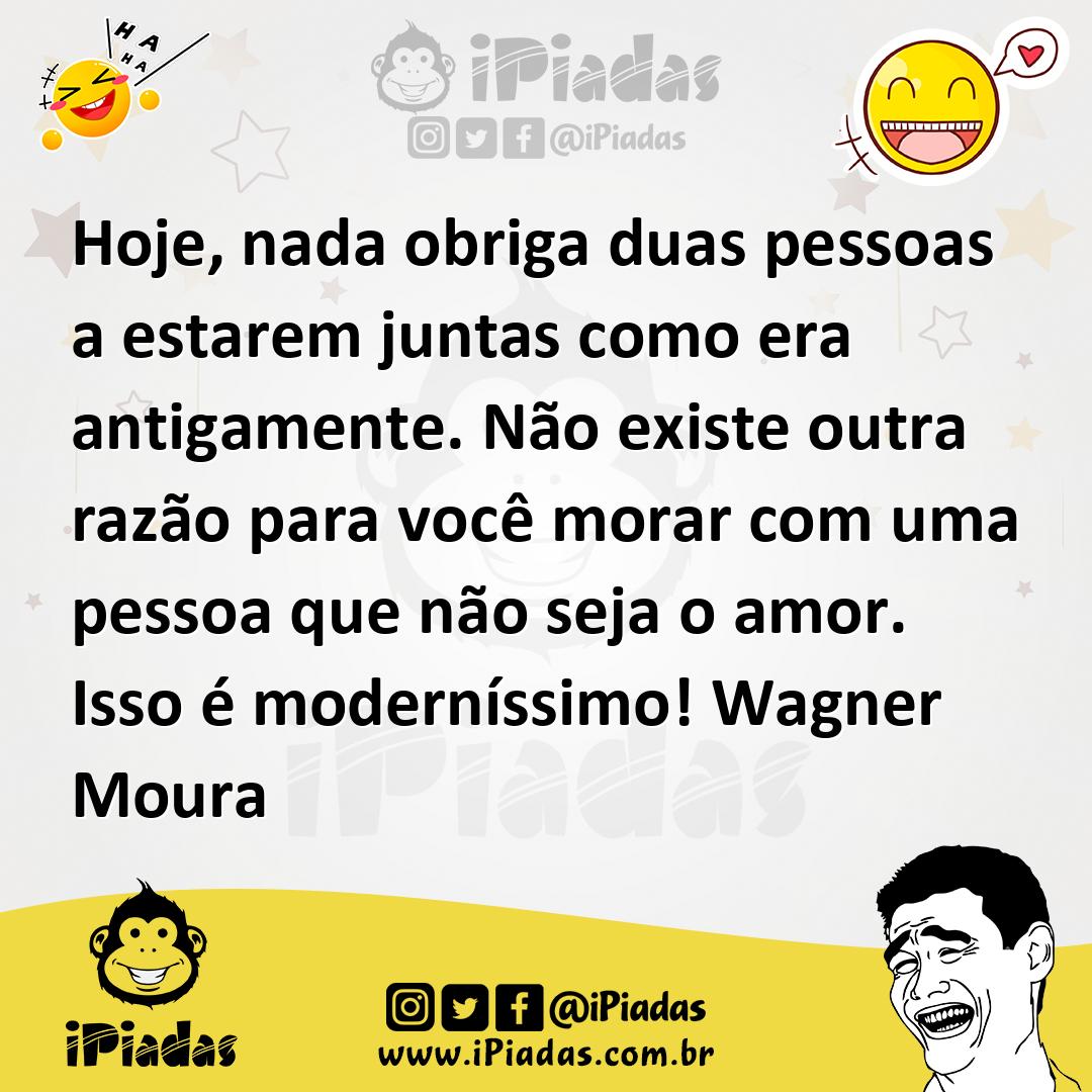 Ilustração de Hoje, nada obriga duas pessoas a estarem juntas como era antigamente.... no iPiadas