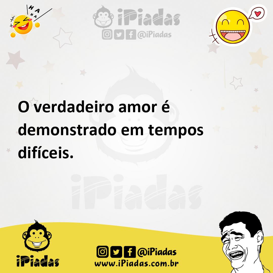 Ilustração de O verdadeiro amor é demonstrado em tempos difíceis. no iPiadas
