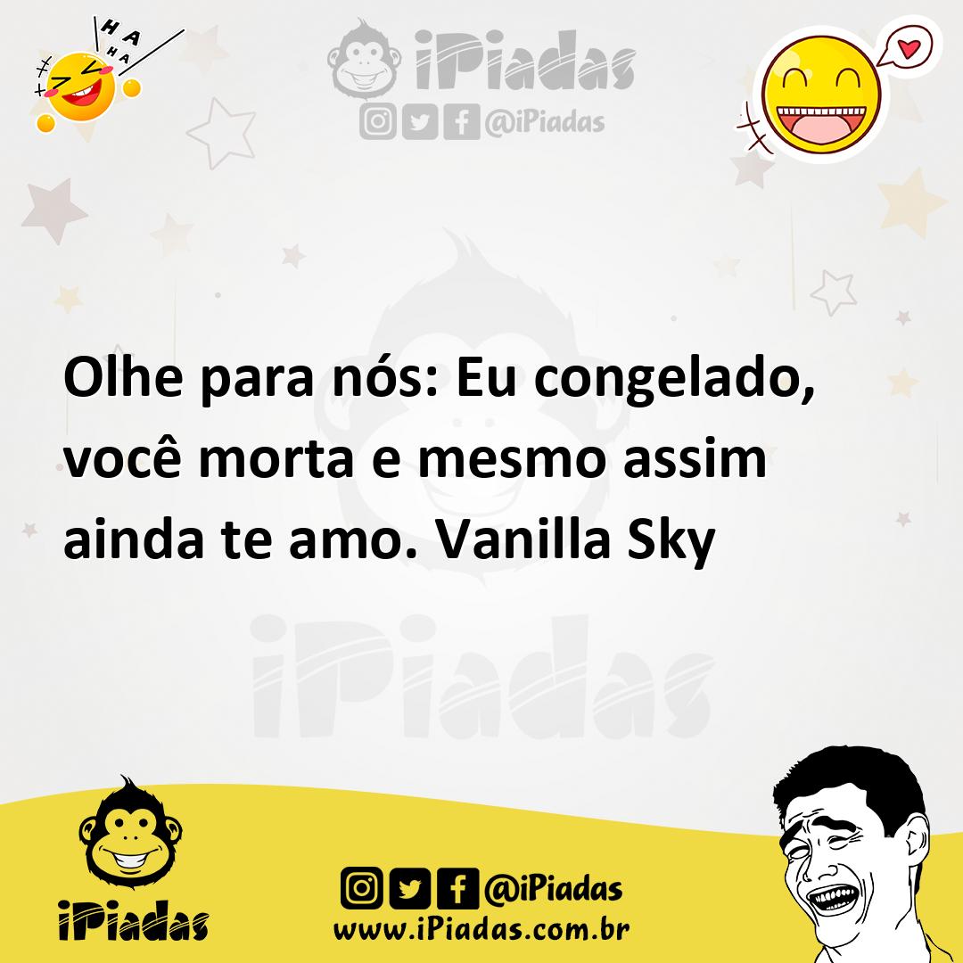 Ilustração de Olhe para nós: Eu congelado, você morta e mesmo assim ainda te amo. Va... no iPiadas