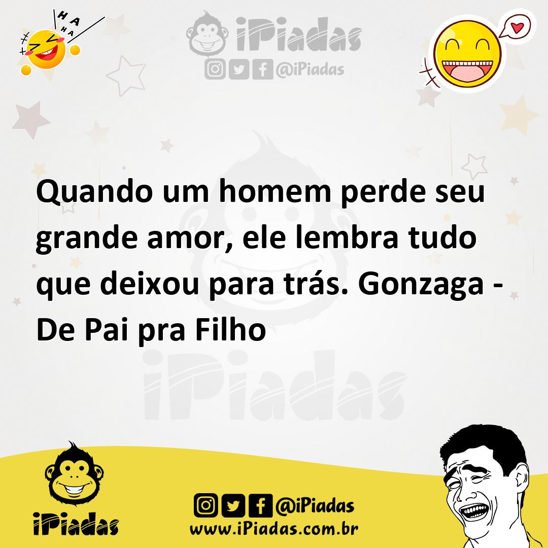 Ilustração de Quando um homem perde seu grande amor, ele lembra tudo que deixou para... no iPiadas