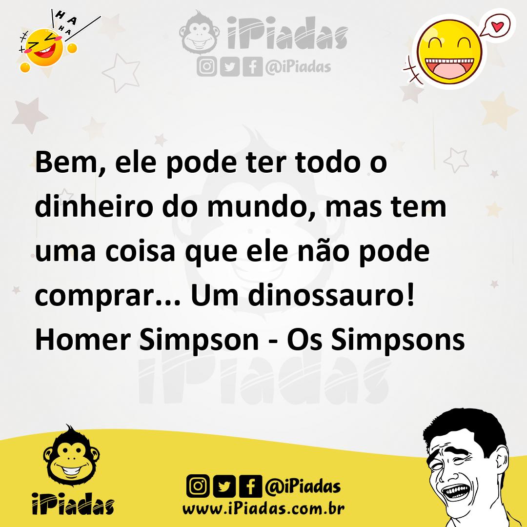 Ilustração de Bem, ele pode ter todo o dinheiro do mundo, mas tem uma coisa que ele... no iPiadas