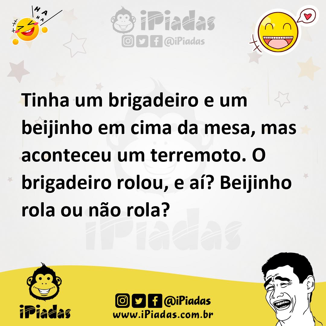 Ilustração de Tinha um brigadeiro e um beijinho em cima da mesa, mas aconteceu um te... no iPiadas