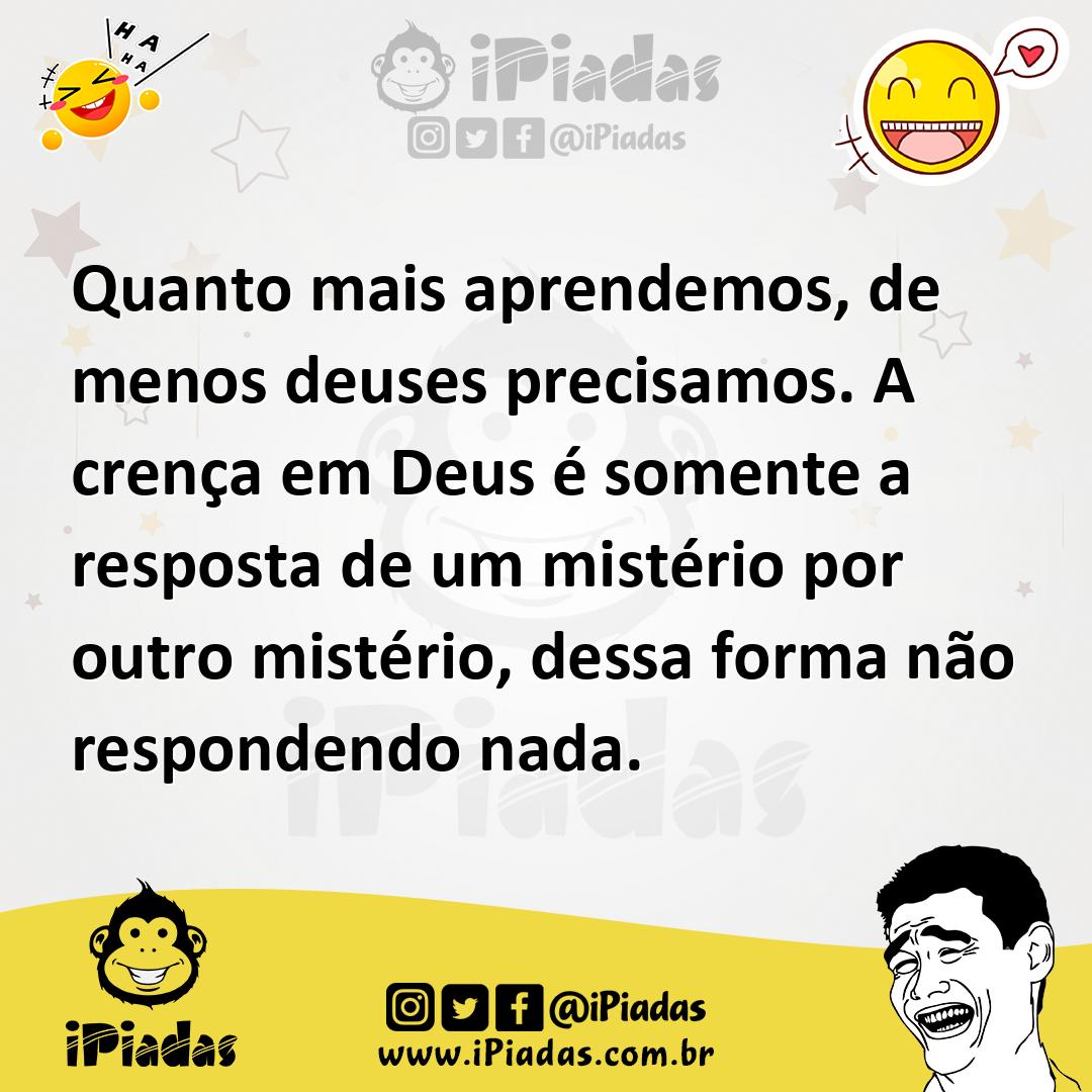 A Crença Em Muitos Deuses Recebe O Nome De - RETOEDU