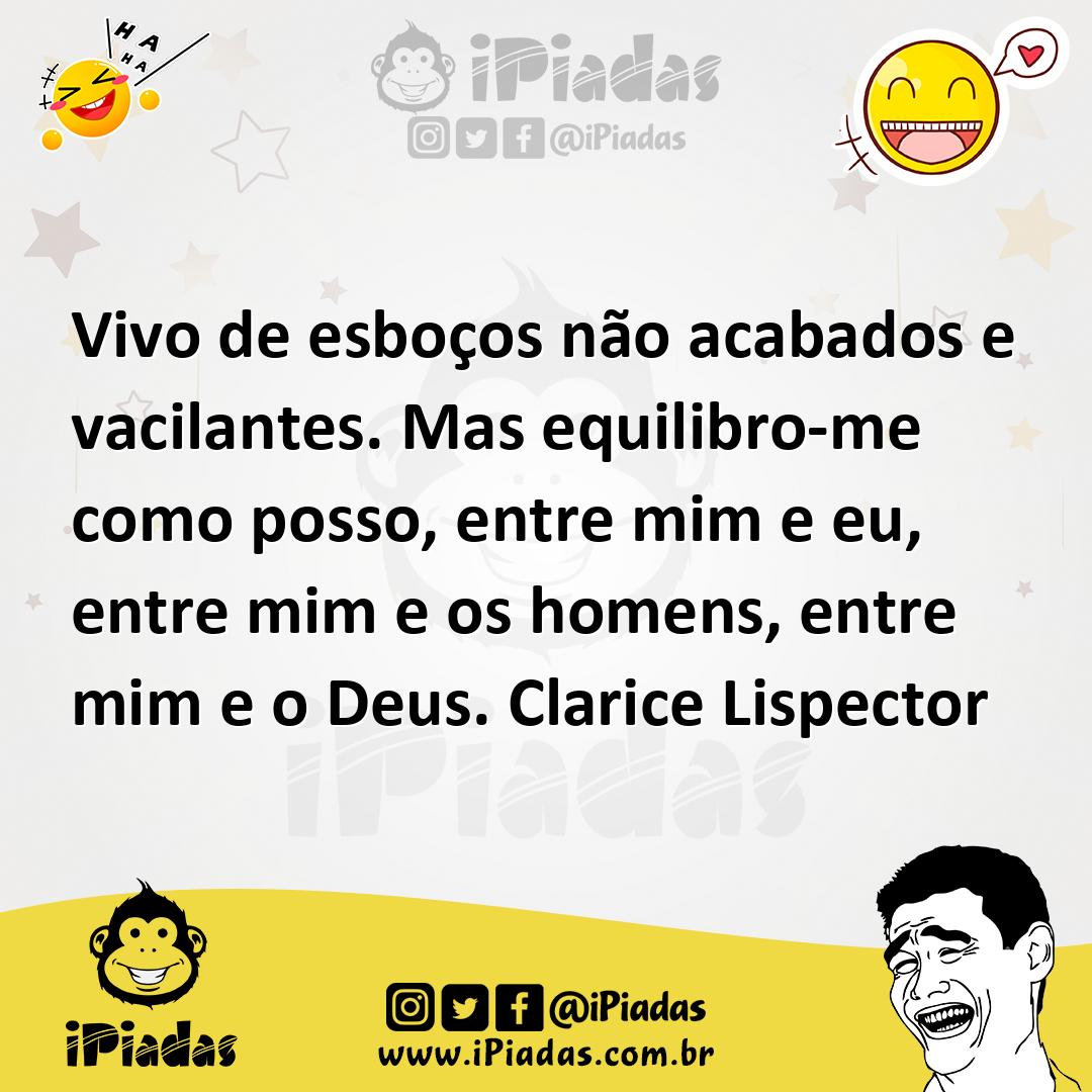 Ilustração de Vivo de esboços não acabados e vacilantes. Mas equilibro-me como posso... no iPiadas