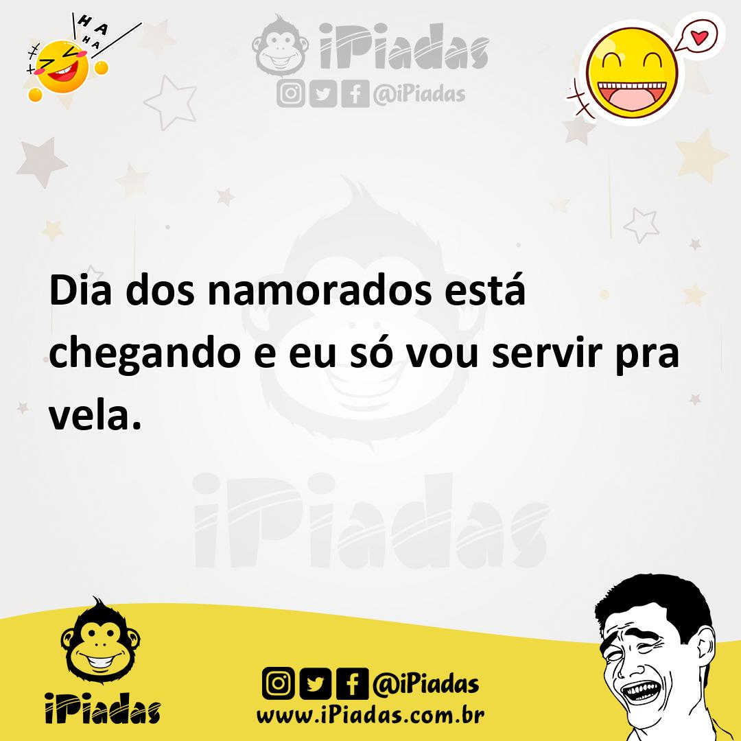 Ilustração de Dia dos namorados está chegando e eu só vou servir pra vela. no iPiadas