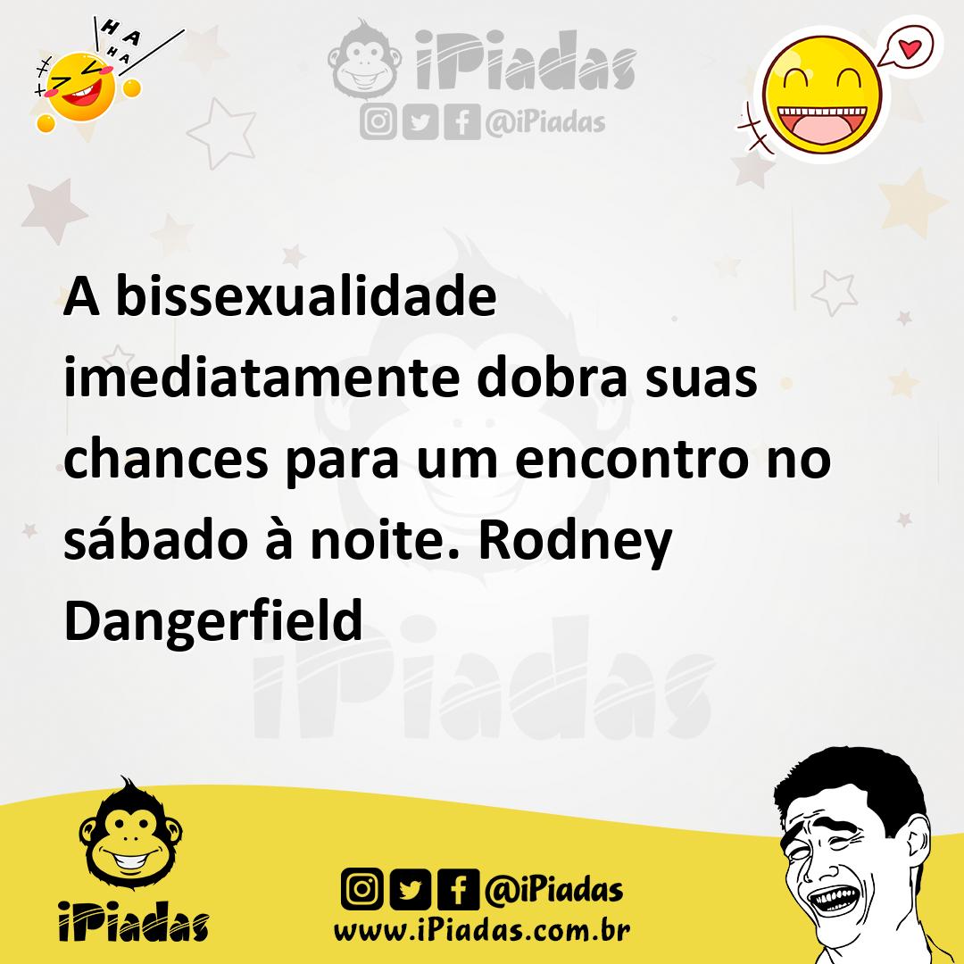Ilustração de A bissexualidade imediatamente dobra suas chances para um encontro no... no iPiadas
