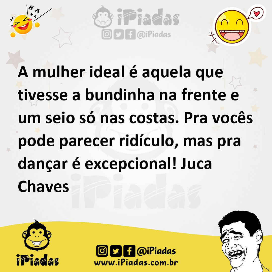 Ilustração de A mulher ideal é aquela que tivesse a bundinha na frente e um seio só... no iPiadas