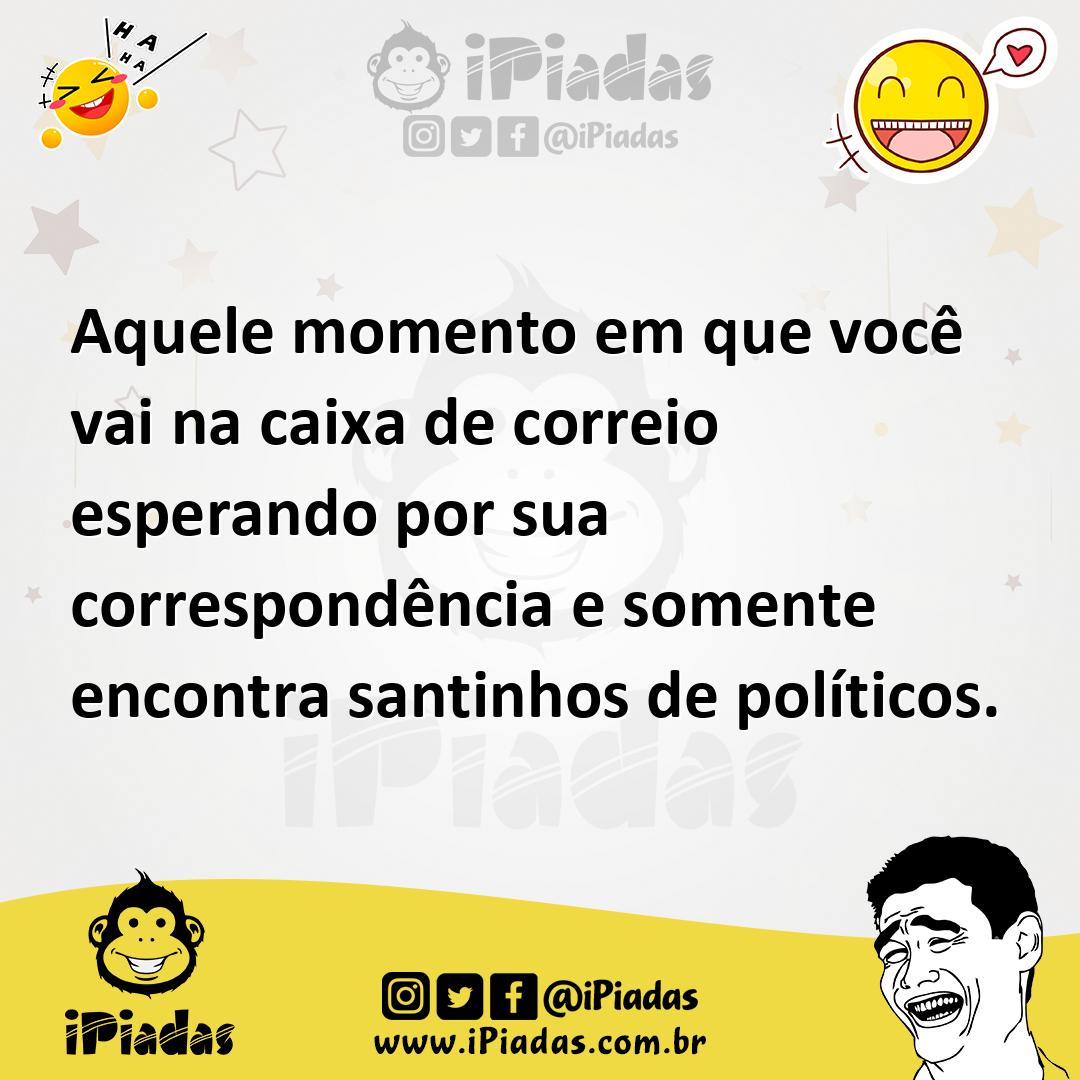 Ilustração de Aquele momento em que você vai na caixa de correio esperando por sua c... no iPiadas
