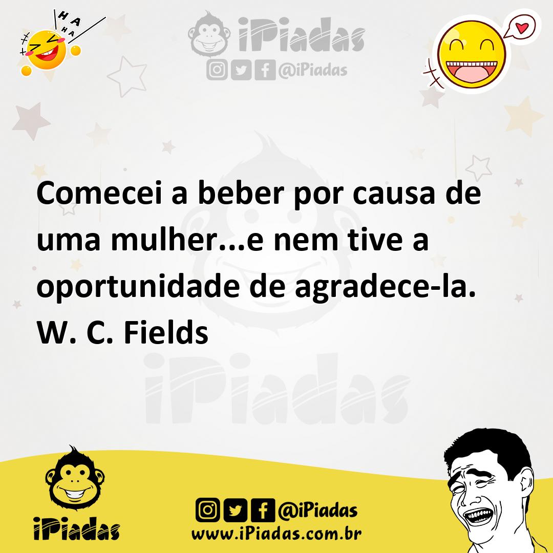 Ilustração de Comecei a beber por causa de uma mulher...e nem tive a oportunidade de... no iPiadas