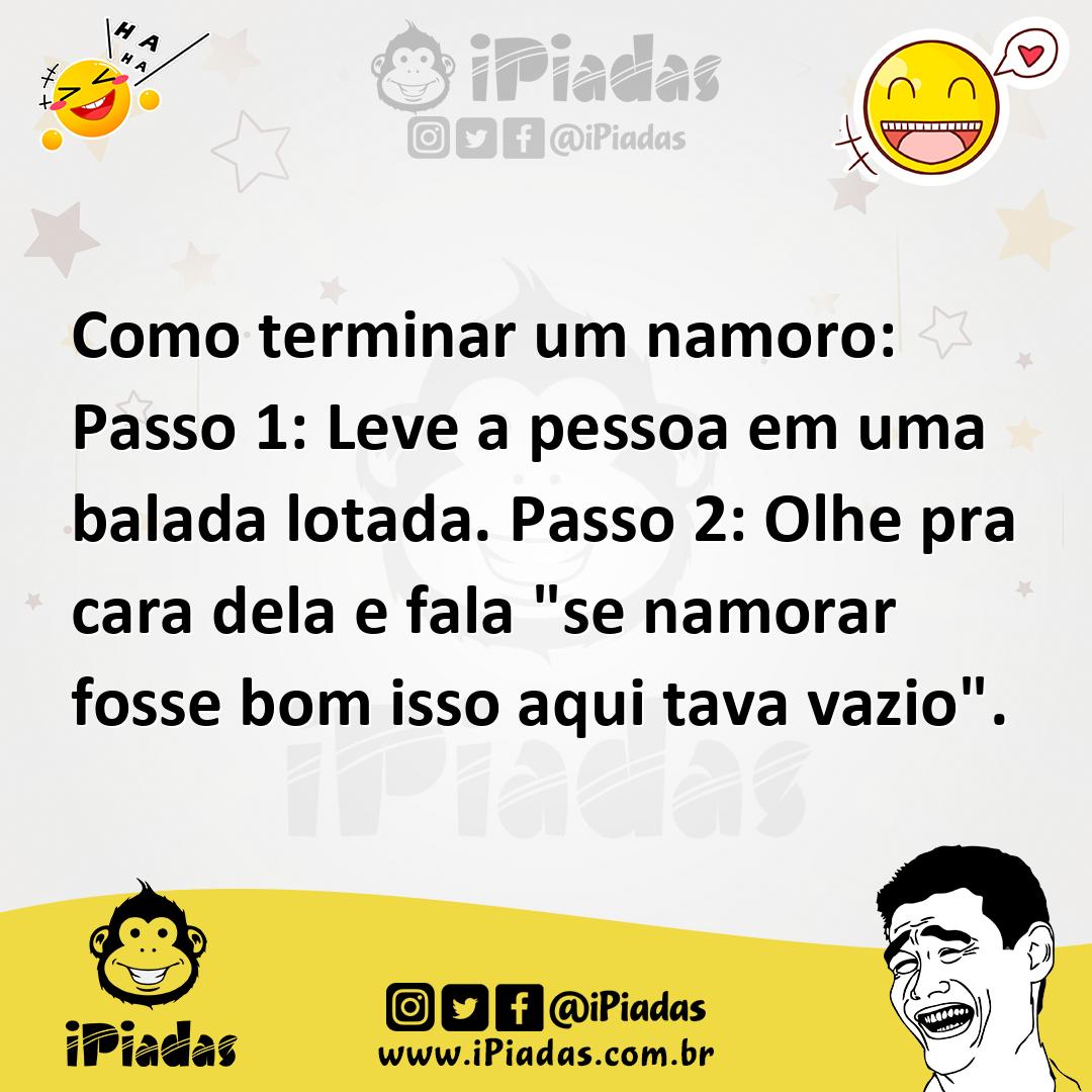 Ilustração de Como terminar um namoro: Passo 1: Leve a pessoa em uma balada lotada.... no iPiadas