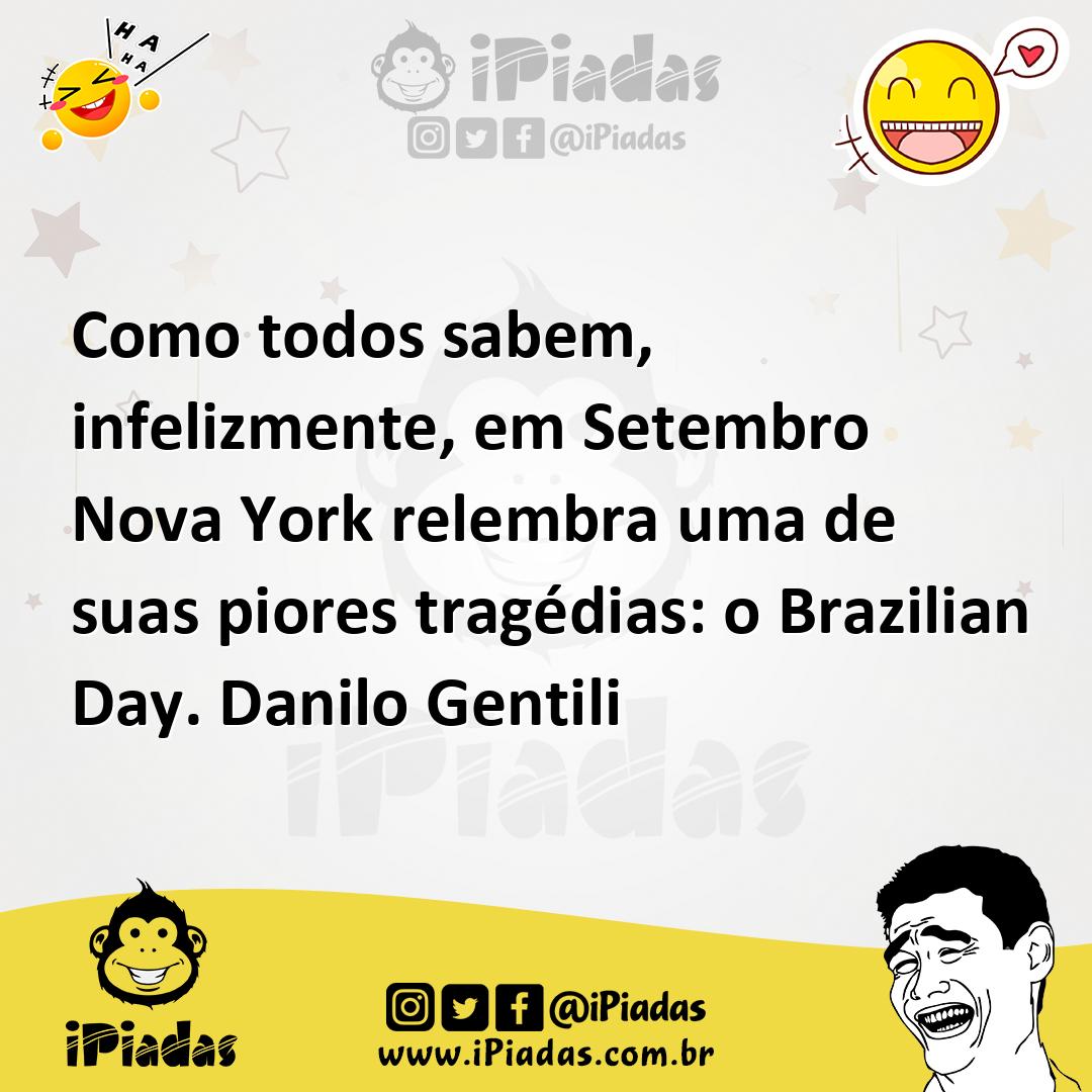 Ilustração de Como todos sabem, infelizmente, em Setembro Nova York relembra uma de... no iPiadas